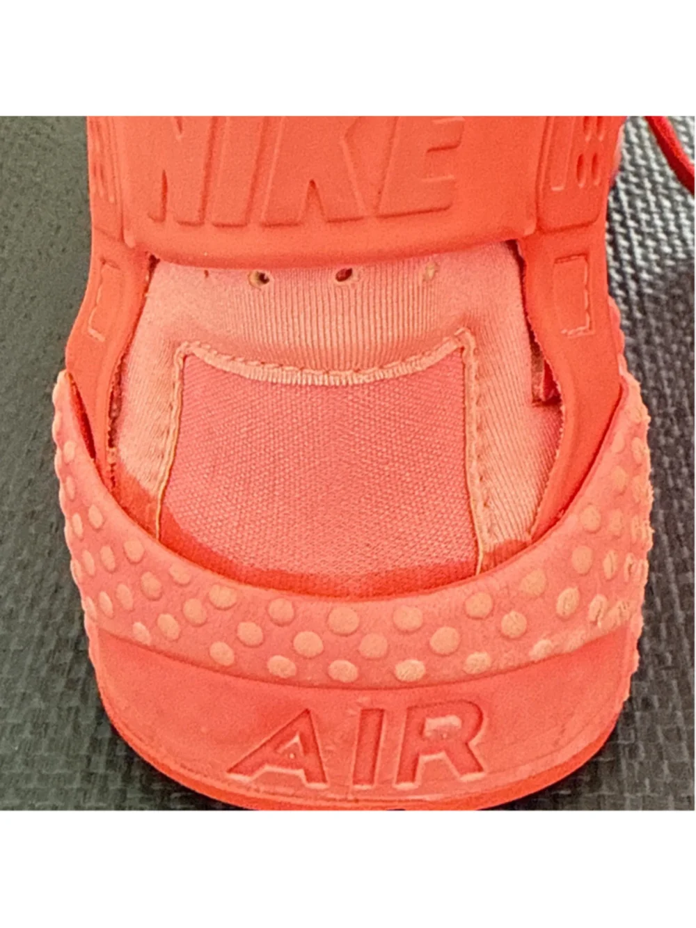 Nike Air Huarache Run Premium' Hot Lava' 683818-800 Womens 11